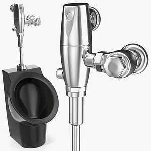 3D wall hung urinal