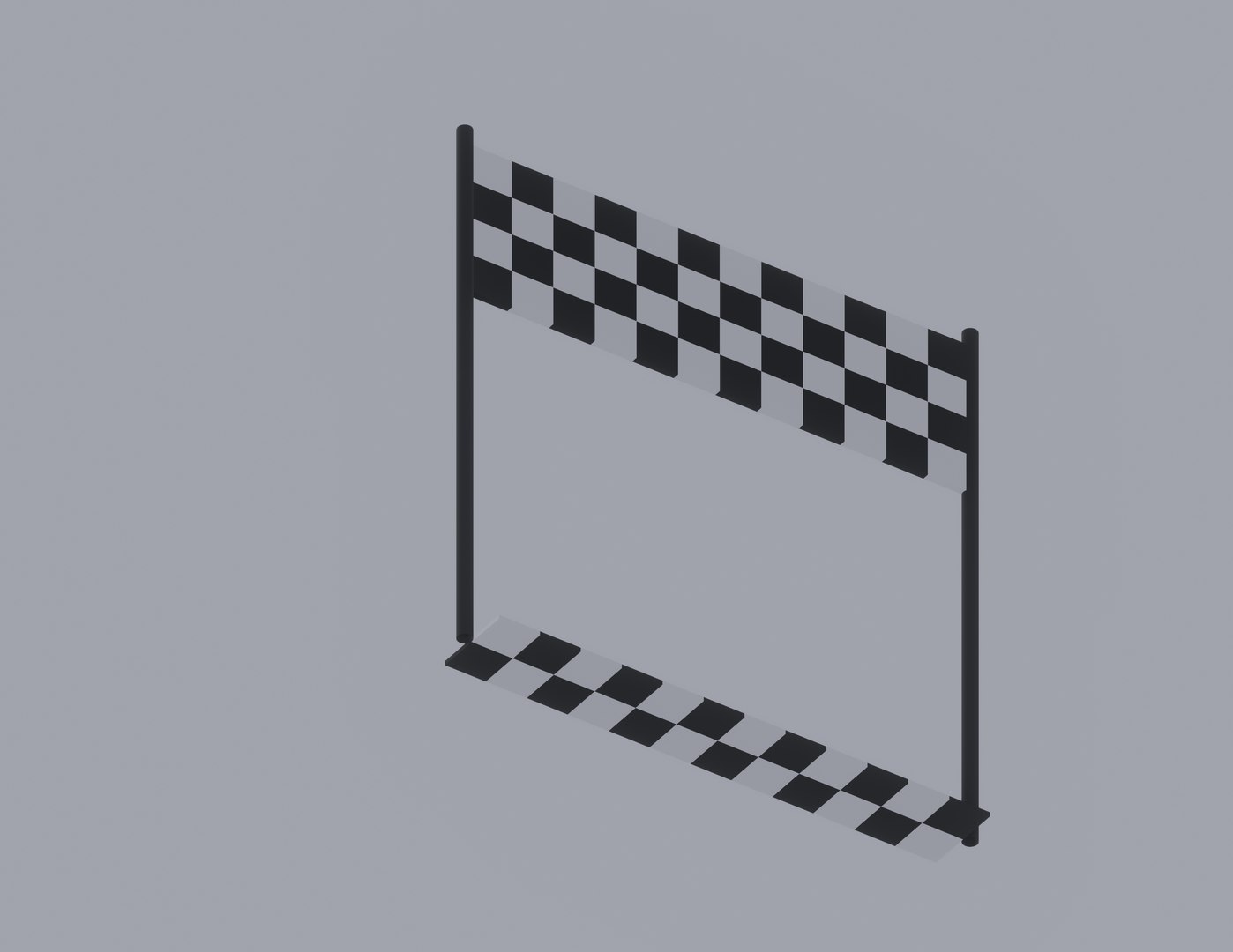 3D Finish Line Model - TurboSquid 2196355