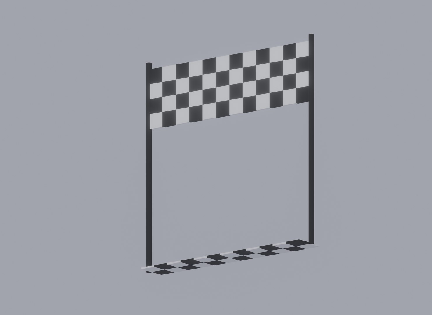 3D Finish Line Model - TurboSquid 2196355