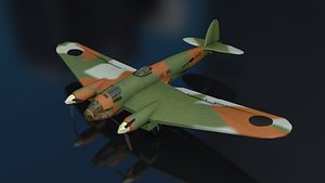 heinkel 111 h aircraft 3D model