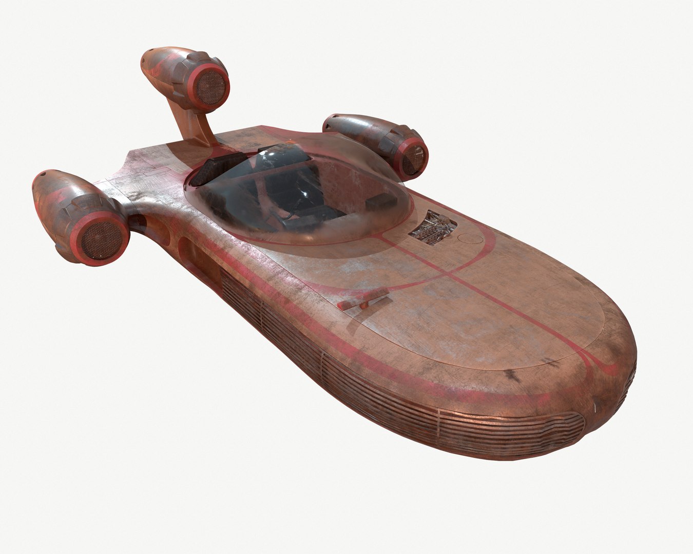 3D Landspeeder - TurboSquid 2217361