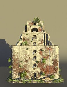 sinking bell tower model