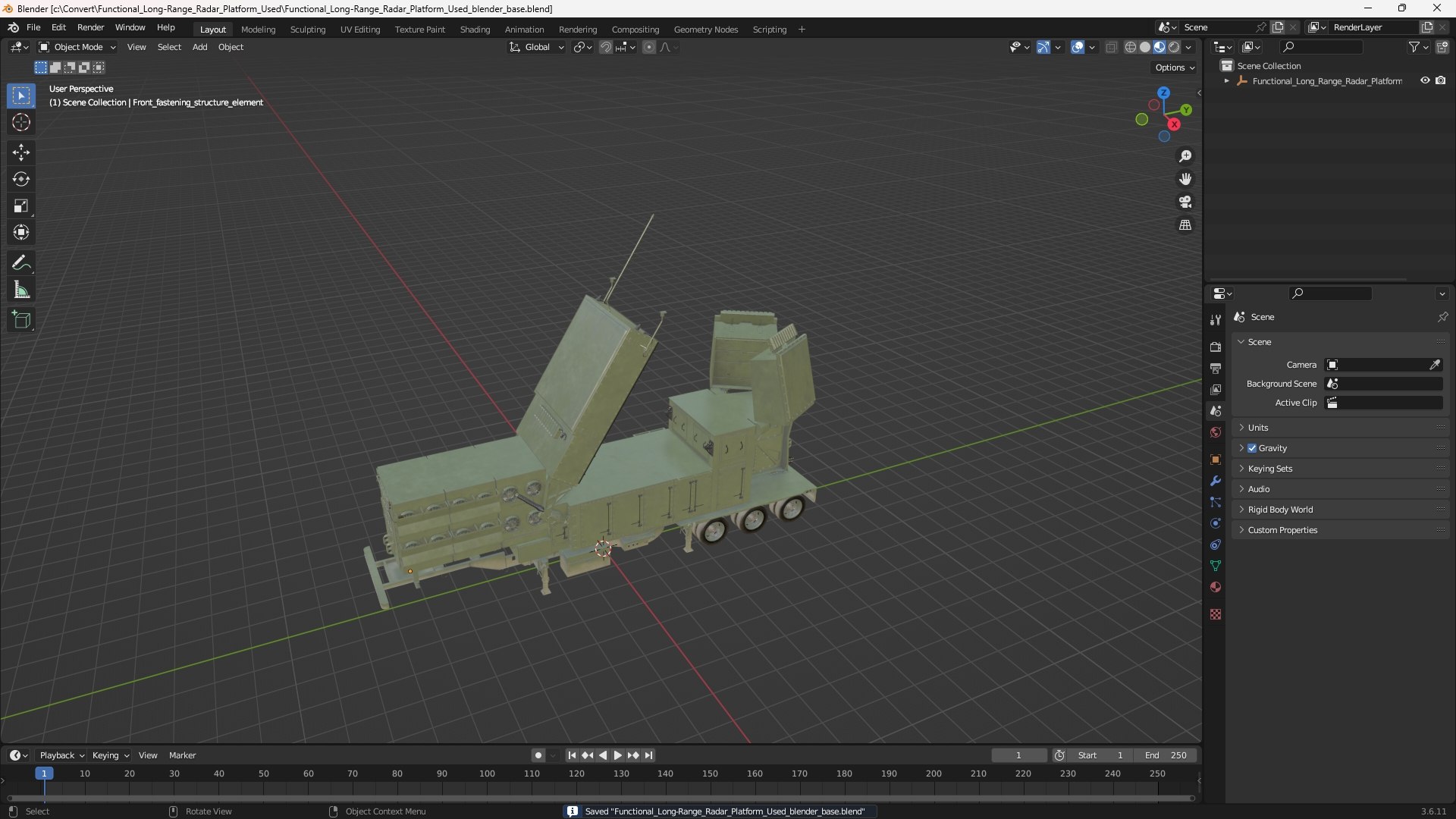 Functional Long-Range Radar Platform Used 3D https://p.turbosquid.com/ts-thumb/s0/WPv3Fr/ZY/functional_longrange_radar_platform_used_1001/jpg/1756954231/1920x1080/fit_q87/343fdbc7a4d7ad120a1b9c2eacddd266b63ccad2/functional_longrange_radar_platform_used_1001.jpg