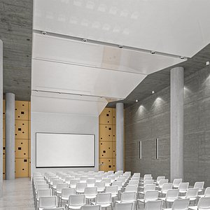 Auditorium 6 3D model