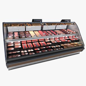 butcher case 3d model