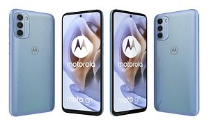 3D Motorola Moto G31 Blue