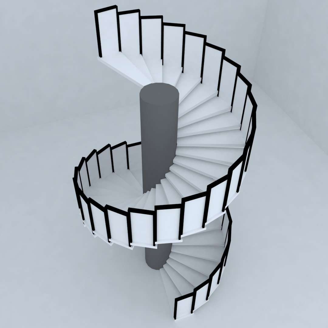 3d stairs architectural design