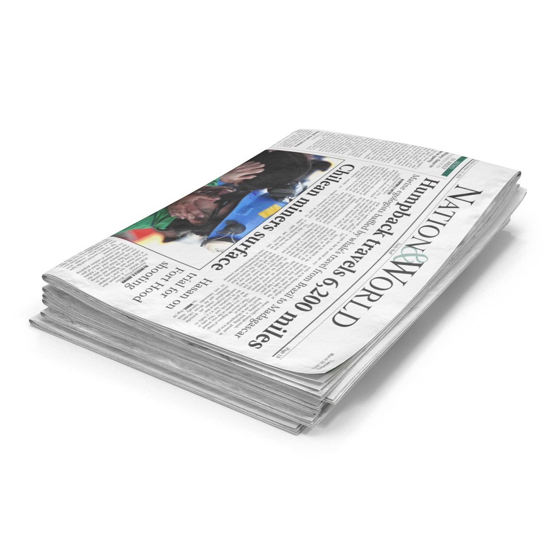 3d newspapers 2 https://p.turbosquid.com/ts-thumb/s0/hpeUm3/O48Qt92M/3dmodelofnewspapers07/jpg/1428680363/1920x1080/fit_q87/70407bc7a73d1e85d6855bb4315506e0ce936a22/3dmodelofnewspapers07.jpg
