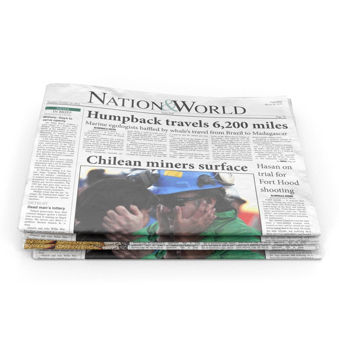 3d newspapers 2 https://p.turbosquid.com/ts-thumb/s0/hpeUm3/j3nqItwv/3dmodelofnewspapers02/jpg/1428680362/1920x1080/fit_q87/c60a02c58d7948d8615bc3313252a9ac6f0d8104/3dmodelofnewspapers02.jpg