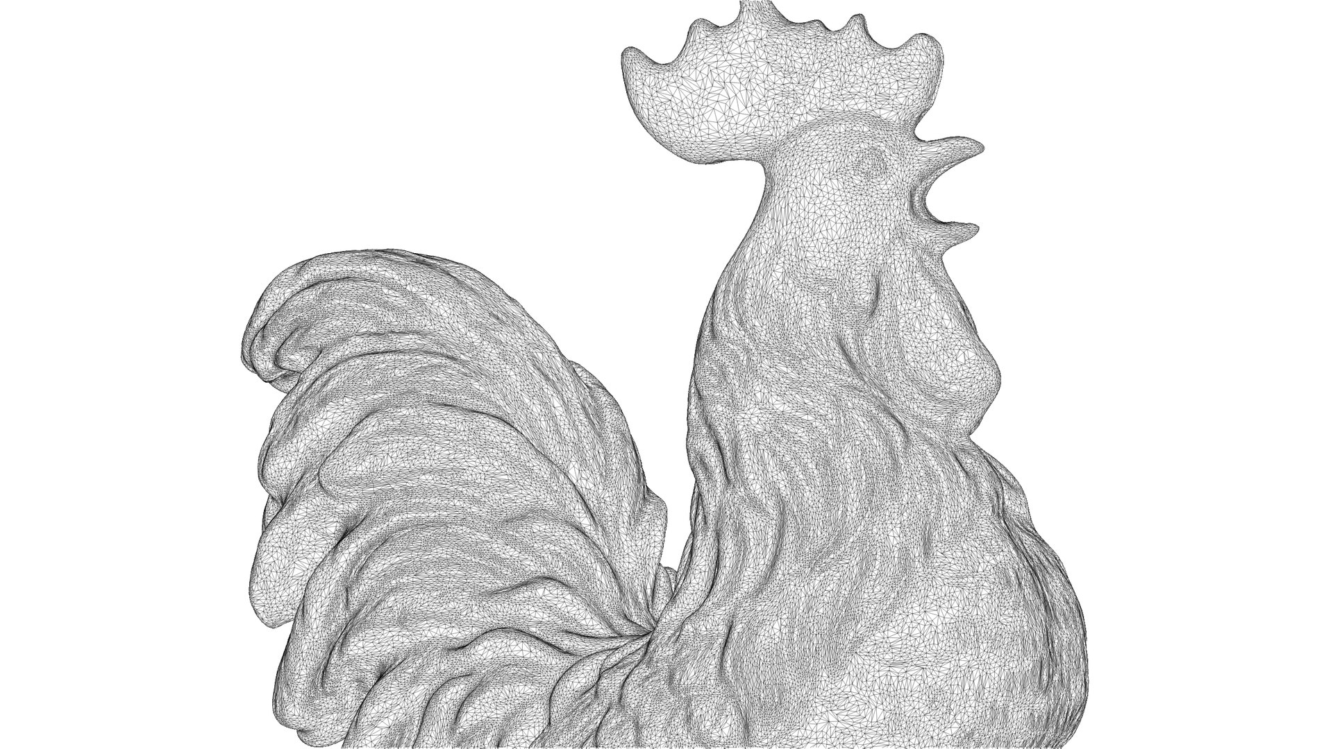 3D Rooster Model - TurboSquid 2283358