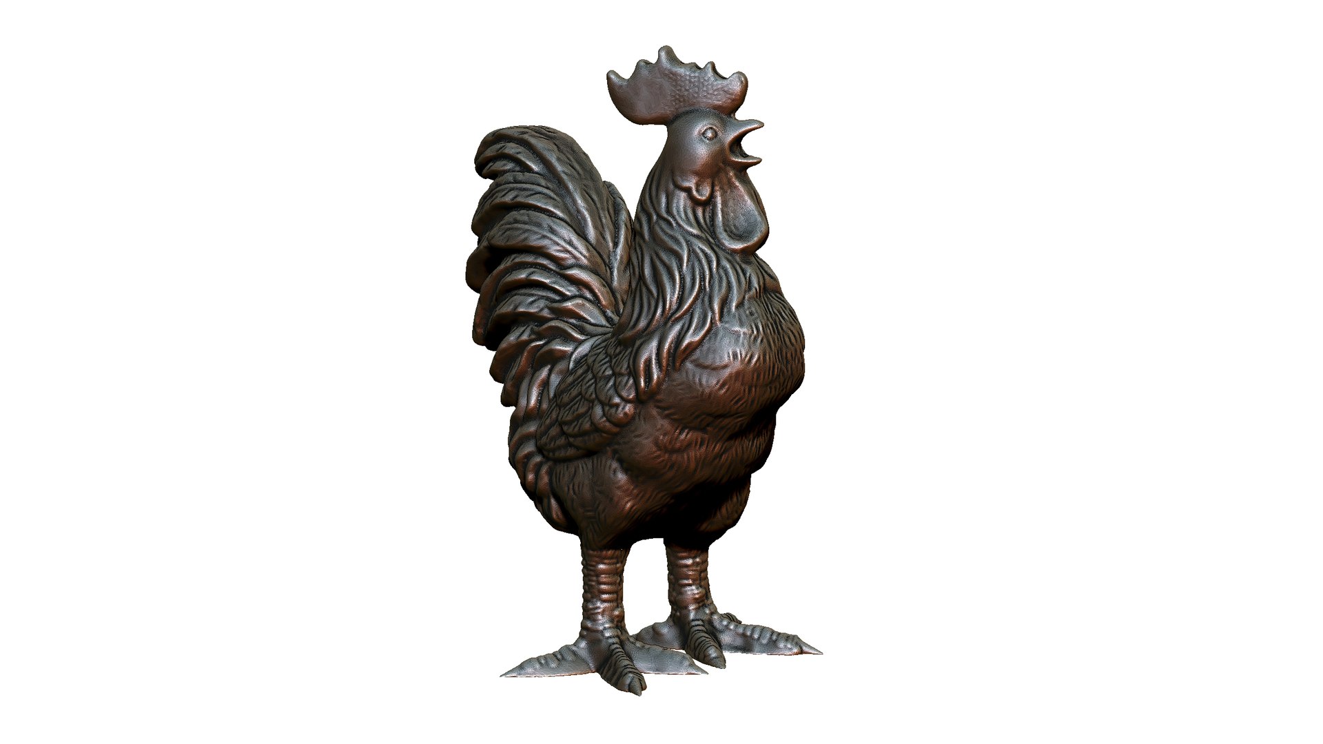 3D Rooster Model - TurboSquid 2283358