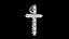 Tiffany Cross Pendant 3D print model