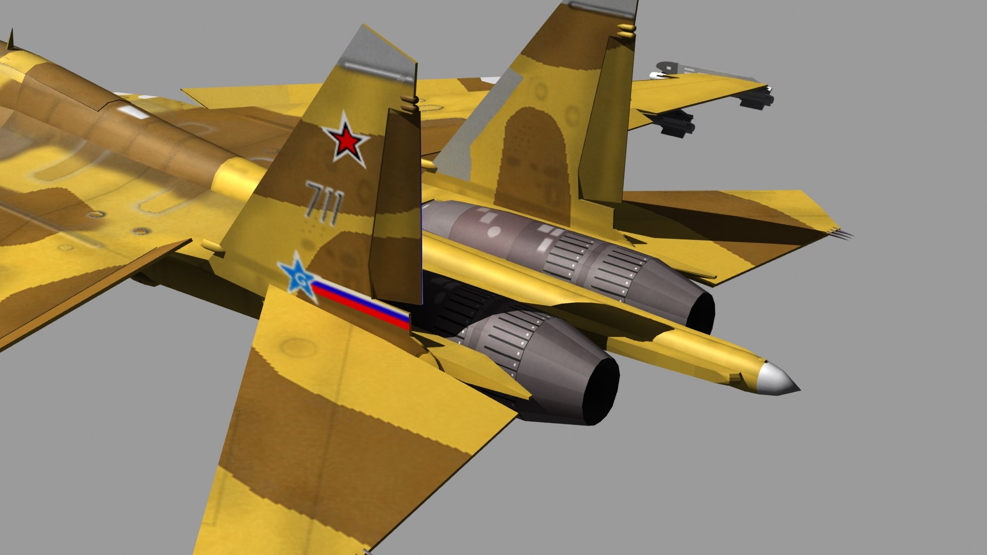 Sukhoi Su-27 3D model https://p.turbosquid.com/ts-thumb/s0/qj2hTD/Ay/su270080/jpg/1659362057/1920x1080/fit_q87/252487b696581d6fb4159e552b6a31b48af8dbce/su270080.jpg