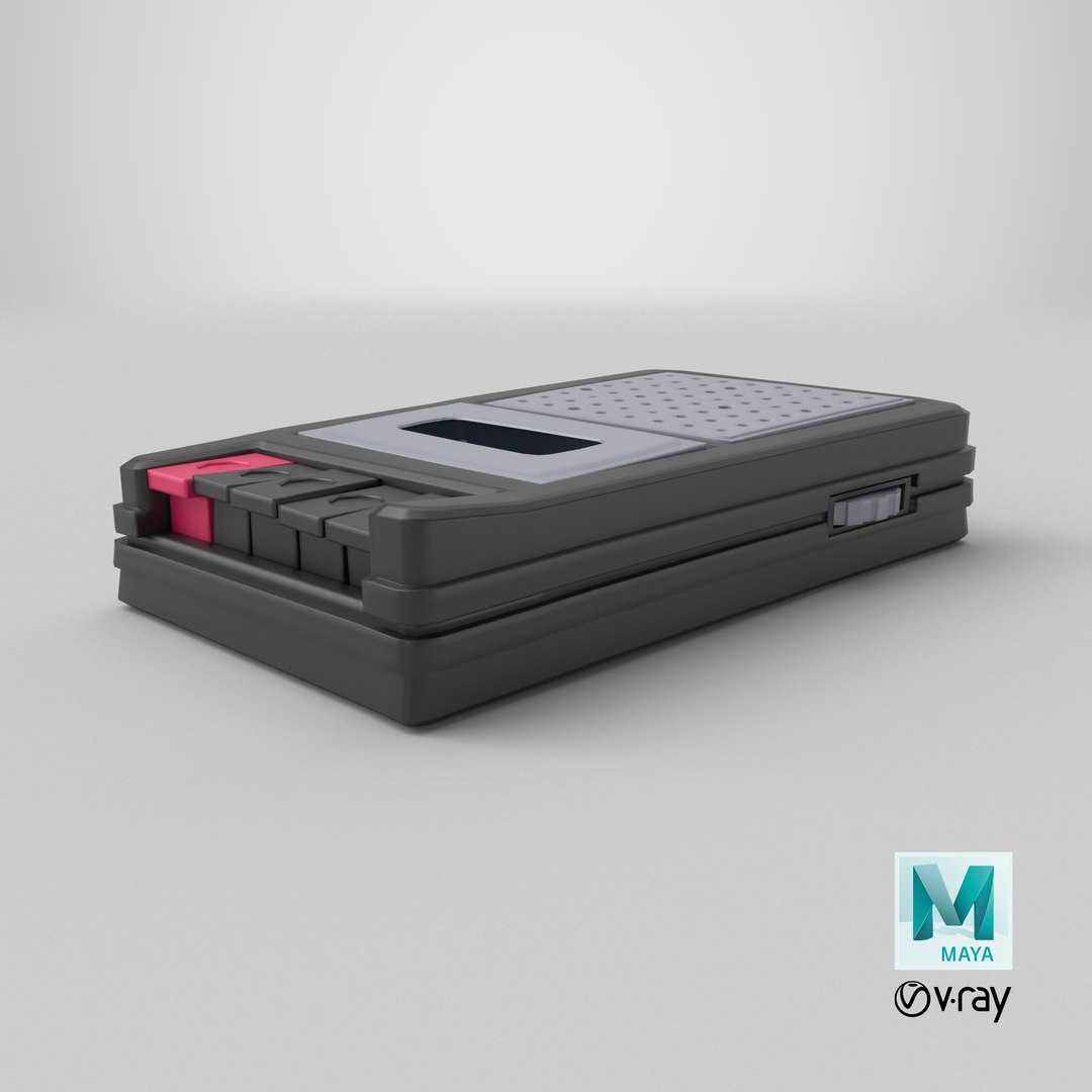 3D model Portable Tap Recorder https://p.turbosquid.com/ts-thumb/s0/uvgaS7/WT/stemcell_maya_vray_render/png/1750167184/1920x1080/fit_q87/686b83732d47006d1c29becd1367ea47d69d3a3f/stemcell_maya_vray_render.jpg