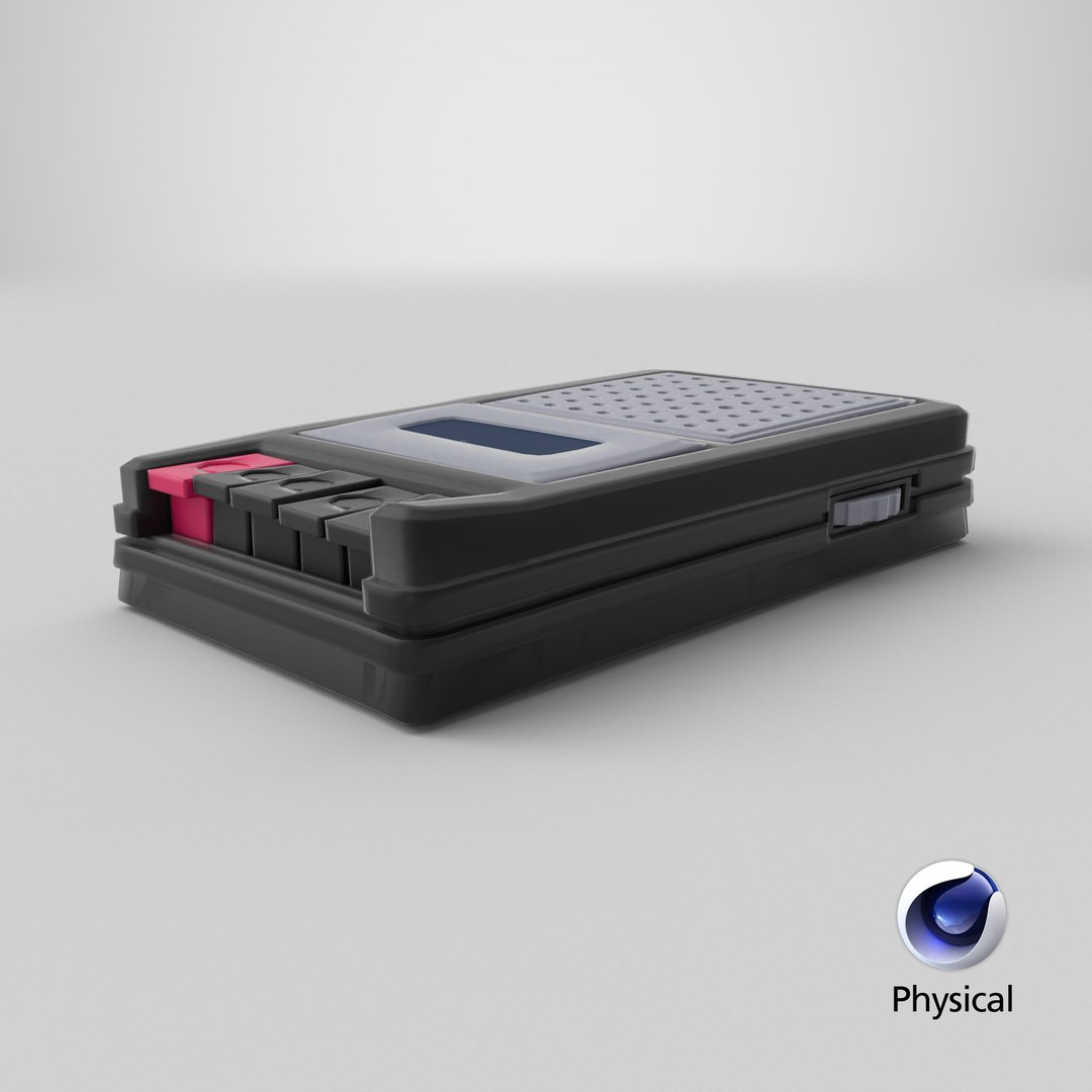 3D model Portable Tap Recorder https://p.turbosquid.com/ts-thumb/s0/uvgaS7/sU/stemcell_cinema_4d_physical_render/png/1750167187/1920x1080/fit_q87/ba75defbc87b09f2f7391503310f94d1b7b6b206/stemcell_cinema_4d_physical_render.jpg