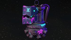 3D 3D Model of Jinxs Grenade from Arcane