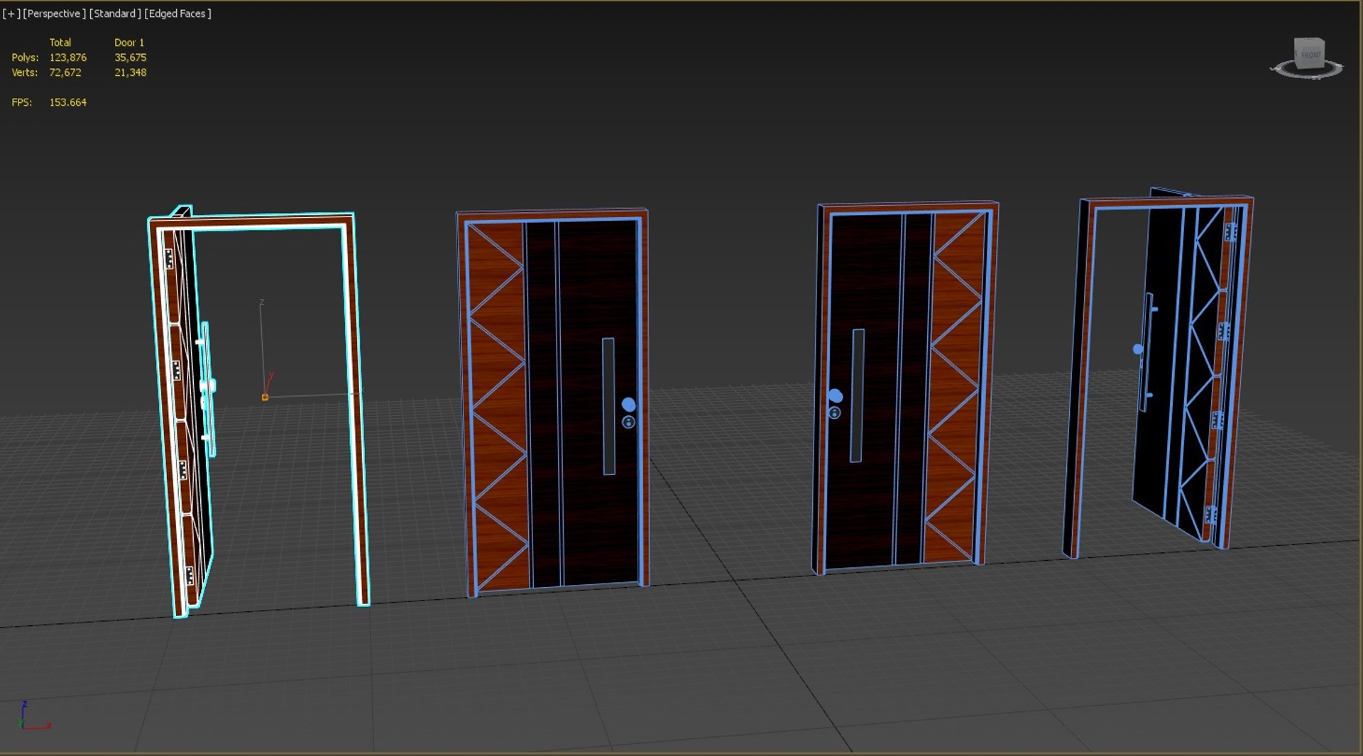 3D Door Design 82 Model - TurboSquid 2213975