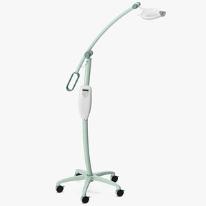 3D Teeth Whitening Floor Lamp Rigged
