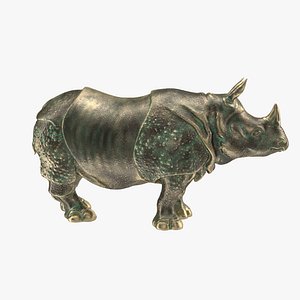 Rhino Statue