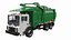Refuse Truck with Front Loader 3D model