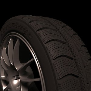 bfgoodrich car wheel 3D model