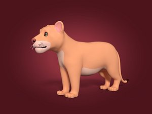 Cartoon Lion Cub