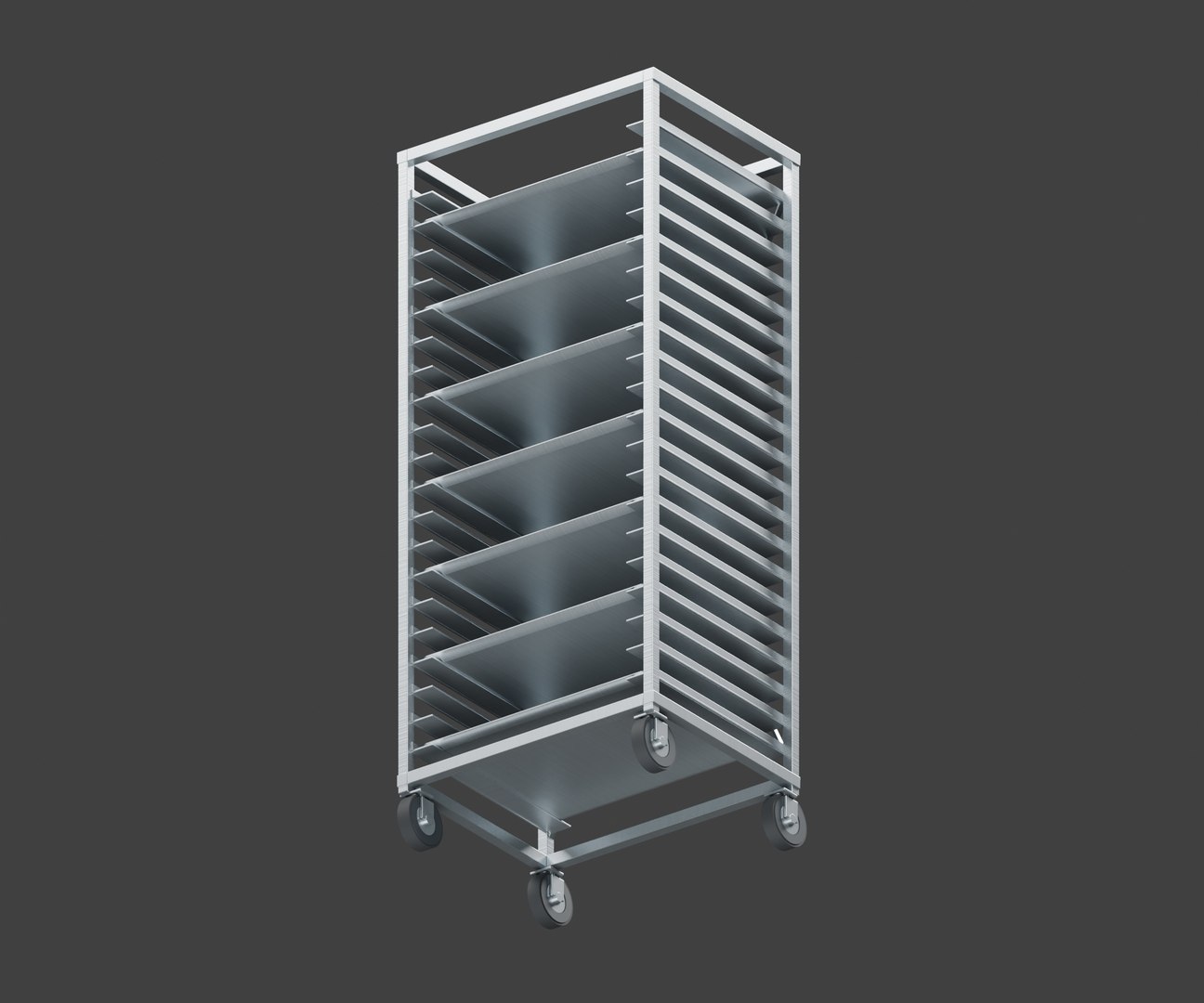 3D Twenty Rail Bakery Tray Trolley with Sheet Pans and Castors model https://p.turbosquid.com/ts-thumb/s1/R32ylG/ke/08_construction/jpg/1791509668/1920x1080/fit_q87/41a2b7332a14f391774883438bf0aca996590e4f/08_construction.jpg