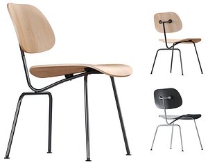 Vitra Plywood Dining Chair Metal DCM
