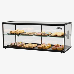 3D Pastry Display Case model