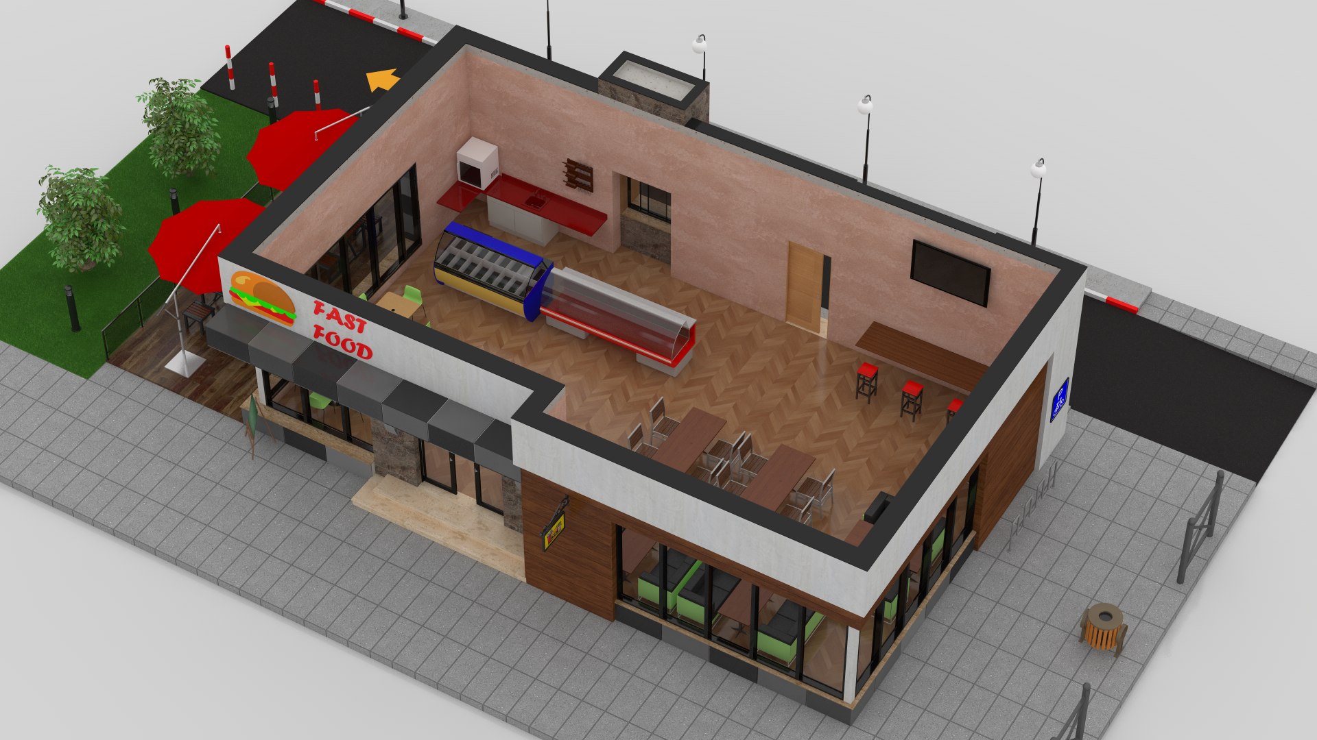 Drive Thru Fast Food Restaurant 3D model https://p.turbosquid.com/ts-thumb/s1/lftZ3r/1i/19/png/1629217699/1920x1080/fit_q87/dbb325702500dfe015d75d09add73e54b1831a7b/19.jpg
