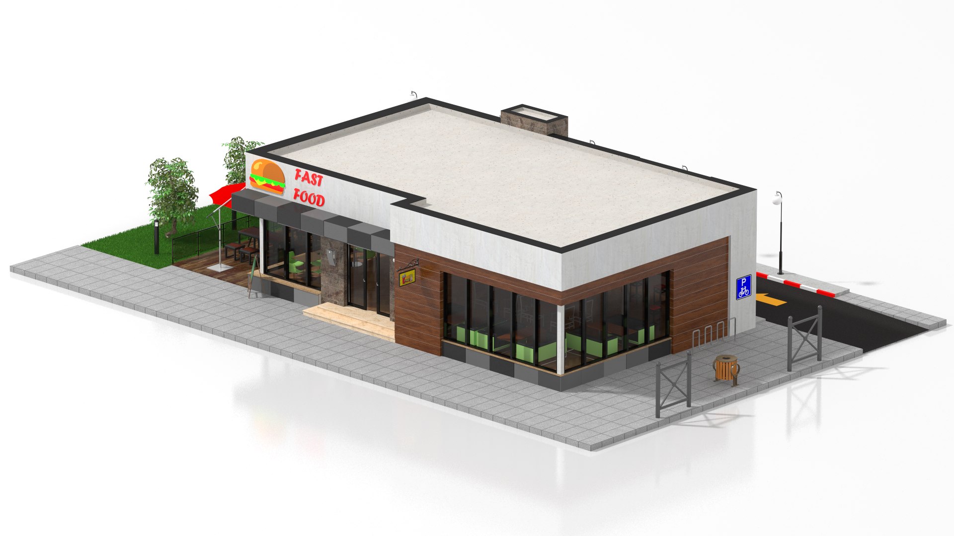 Drive Thru Fast Food Restaurant 3D model https://p.turbosquid.com/ts-thumb/s1/lftZ3r/d9/9/png/1629217305/1920x1080/fit_q87/2026bab62964c79ed89cc5a3bf5a37467e5d00ef/9.jpg
