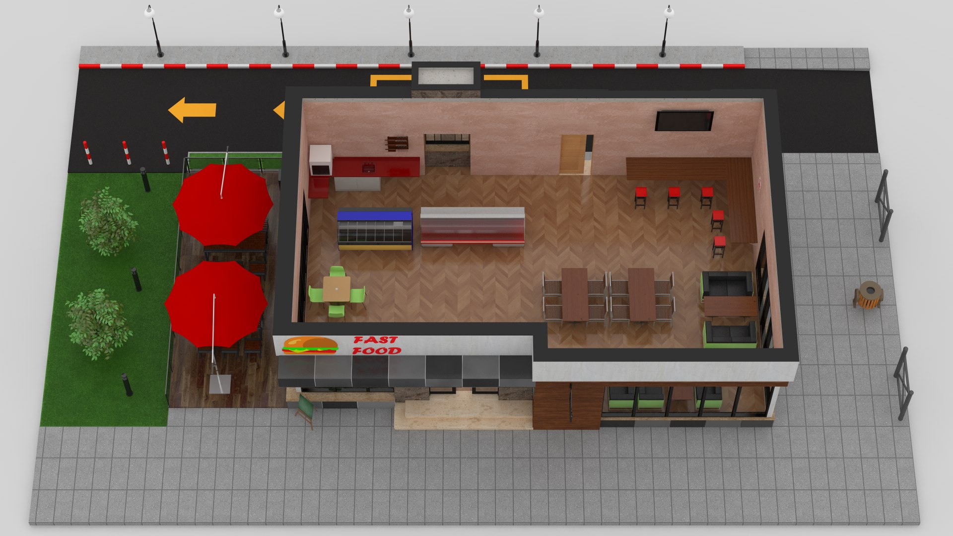 Drive Thru Fast Food Restaurant 3D model https://p.turbosquid.com/ts-thumb/s1/lftZ3r/iE/21/png/1629217693/1920x1080/fit_q87/6c9b8045826cab959490f9db603e09fccffc688e/21.jpg