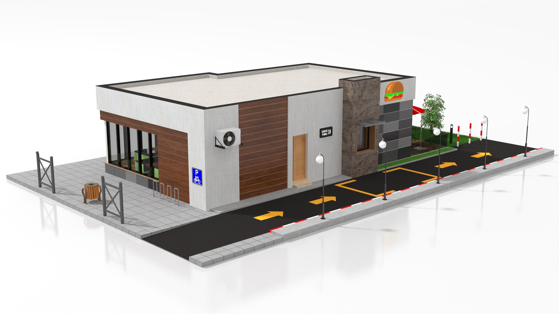 Drive Thru Fast Food Restaurant 3D model https://p.turbosquid.com/ts-thumb/s1/lftZ3r/xI/1/png/1629217477/1920x1080/fit_q87/8b97ba5a42c2689143c7bf0b619db6afb402362a/1.jpg