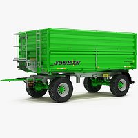 Universal Tipping Trailer Joskin Tetra Cap Farm 5025 19DR160