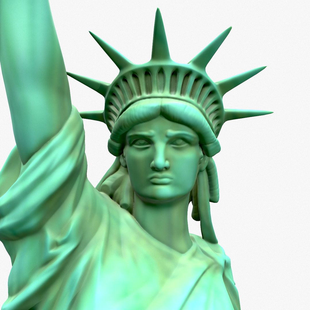 3D model modeled statue liberty - TurboSquid 1546787