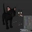 3ds kitten black