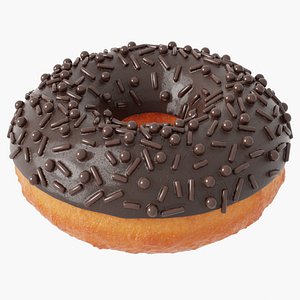 Chocolate Donut 3D model