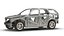 SUV Car Frame Structure with Chassis Rigged