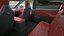 Electric Car Sedan Purple Simplified