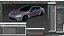 Electric Car Sedan Purple Simplified