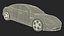 Electric Car Sedan Purple Simplified