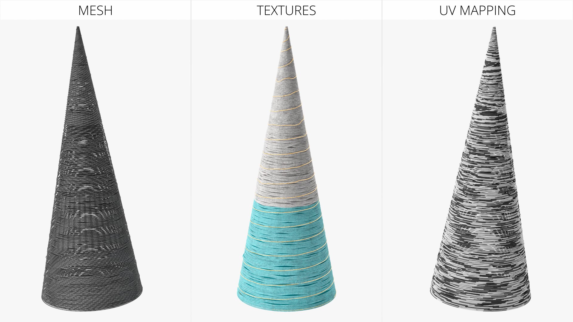 3D Scandi Christmas Cone Tree Decoration https://p.turbosquid.com/ts-thumb/s2/6gx0Mw/xT/scandi_christmas_cone_tree_decoration_007/jpg/1760341943/1920x1080/fit_q87/1085962764d16e5537756f540cb572e039ae35cb/scandi_christmas_cone_tree_decoration_007.jpg