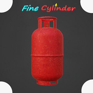 Indian LPG Cylinder Fine Condition