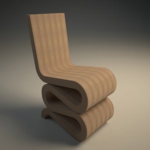wiggle chair 3D model