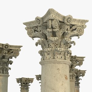 National Capitol Columns 3D model