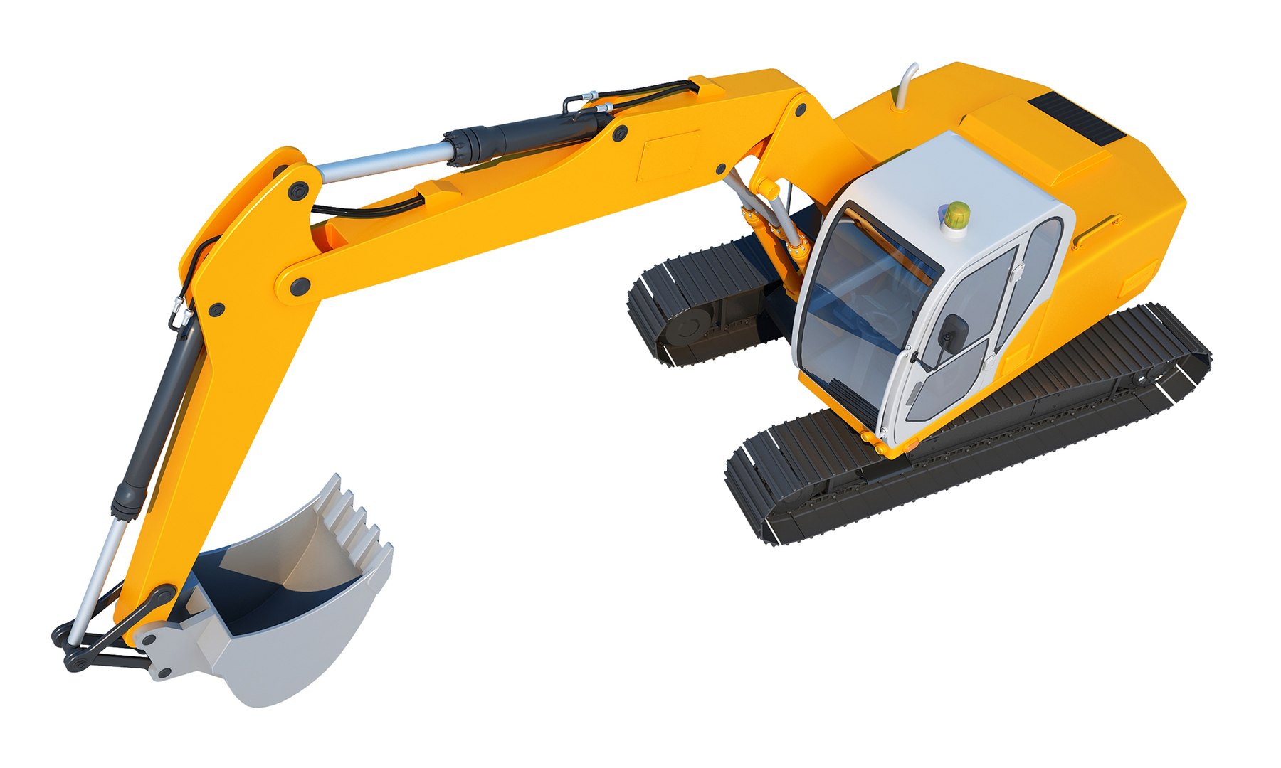 Excavator Industrial Construction 3D Model - TurboSquid 1587721