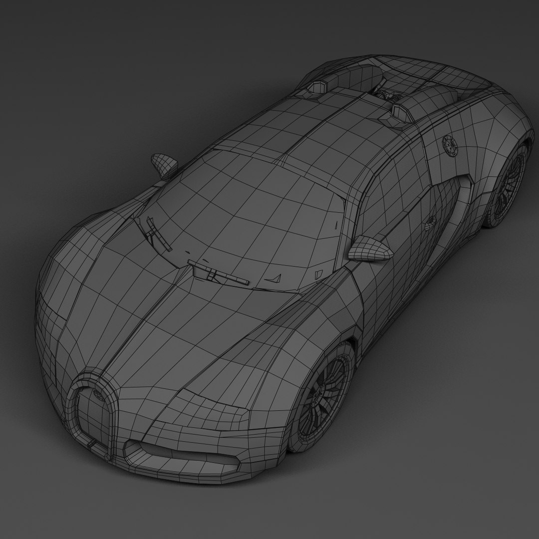 Bugatti Veyron 3d Max