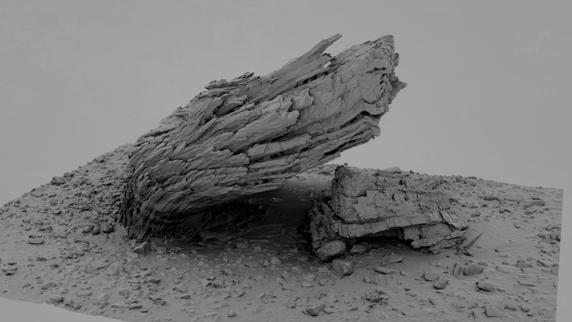 3D Model Dead Tree 002 - TurboSquid 2324898