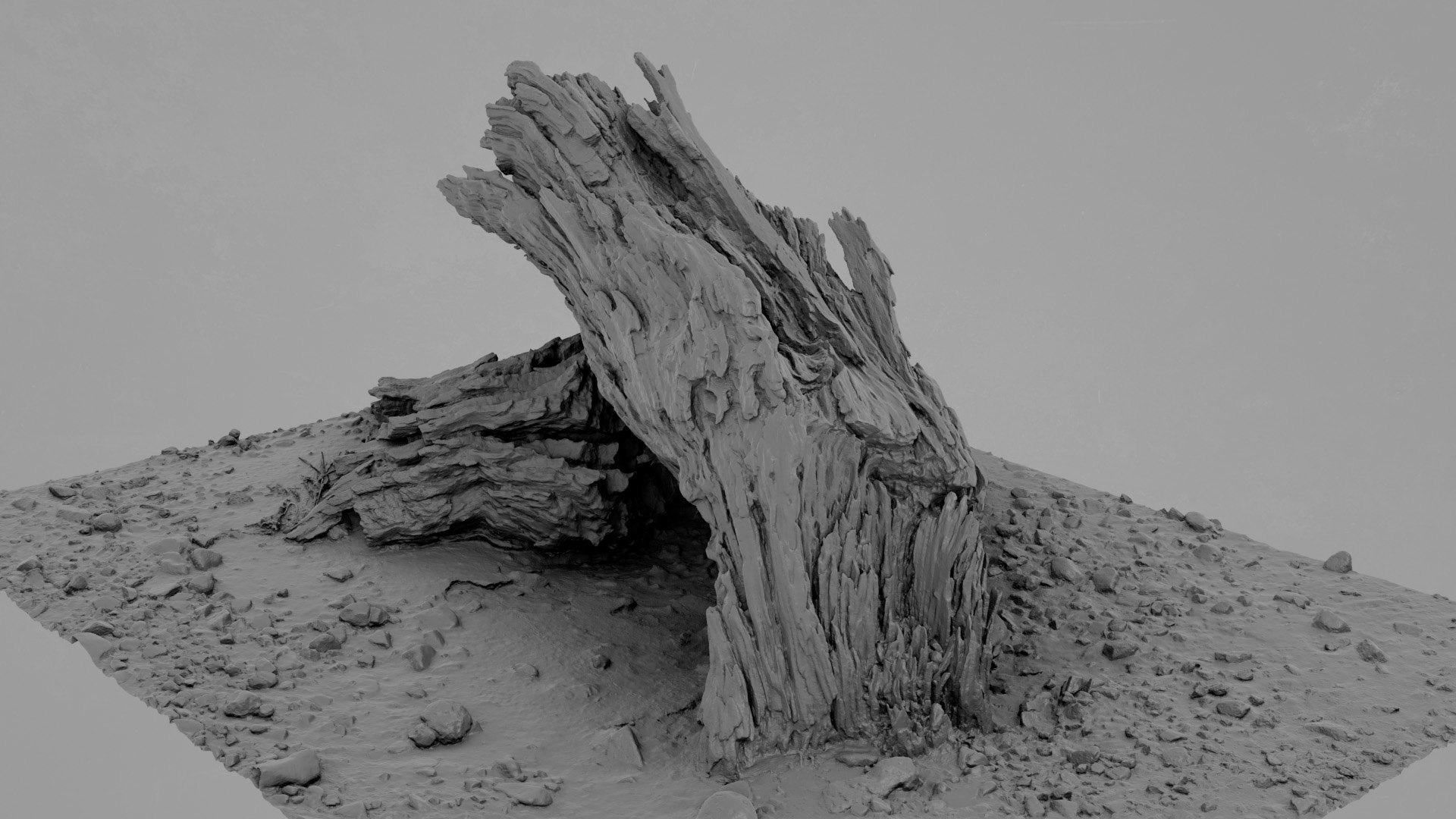 3D Model Dead Tree 002 - TurboSquid 2324898