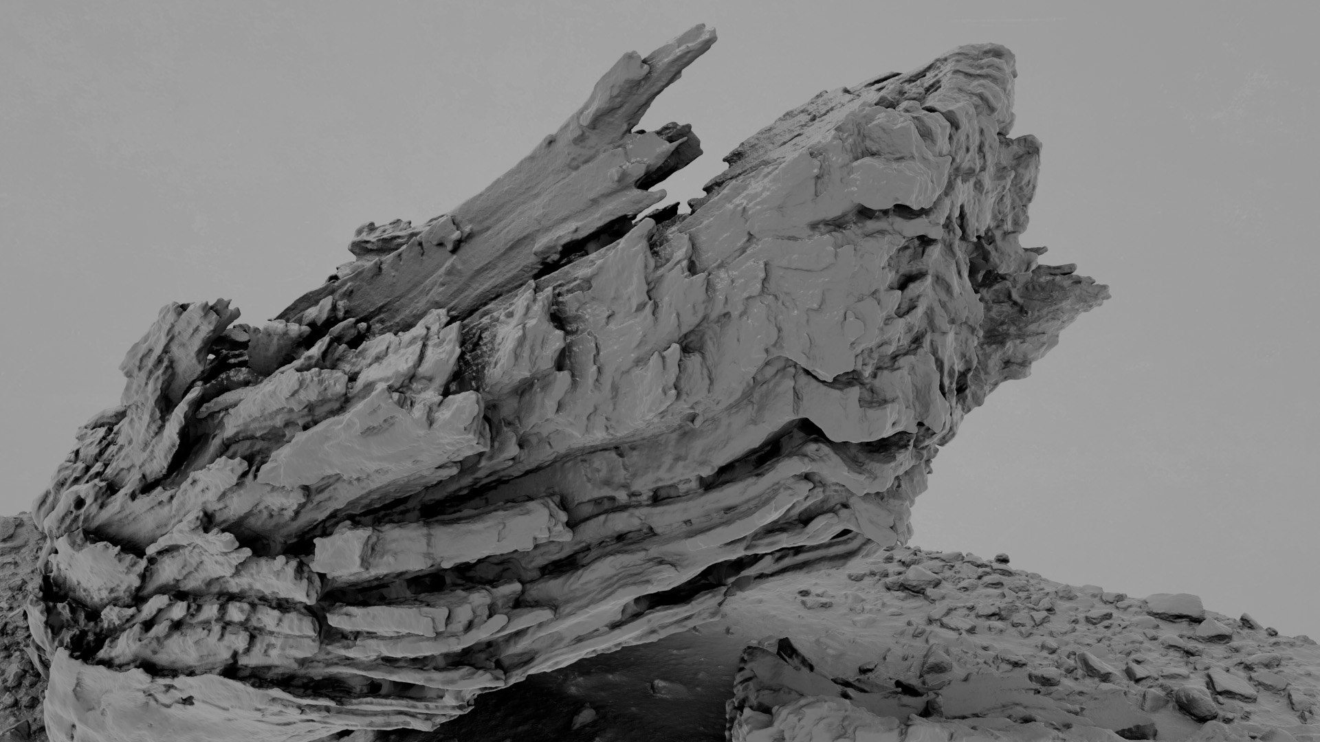 3D Model Dead Tree 002 - TurboSquid 2324898